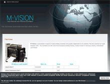 Tablet Screenshot of m-vision.com.pl